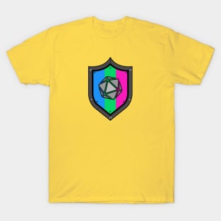 Poly D20 Shield T-Shirt